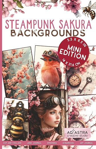 STEAMPUNK SAKURA BACKGROUNDS MINI