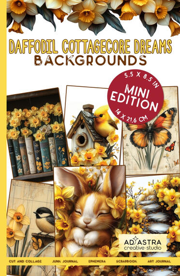 DAFFODIL COTTAGECORE DREAMS BACKGROUNDS MINI