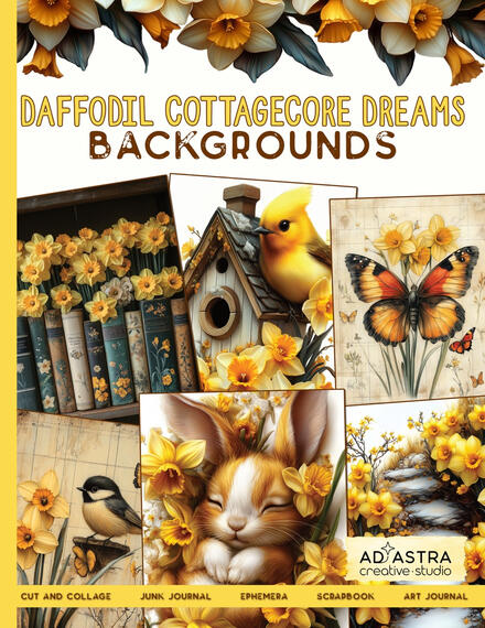 DAFFODIL COTTAGECORE DREAMS BACKGROUNDS