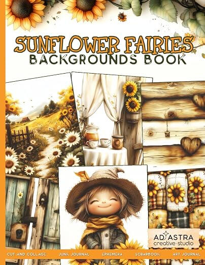 SUNFLOWER FAIRIES BACKGROUNDS