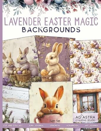 LAVENDER EASTER MAGIC BACKGROUNDS