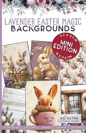 LAVENDER EASTER MAGIC BACKGROUNDS MINI