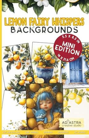 LEMON FAIRY WHISPERS BACKGROUNDS MINI